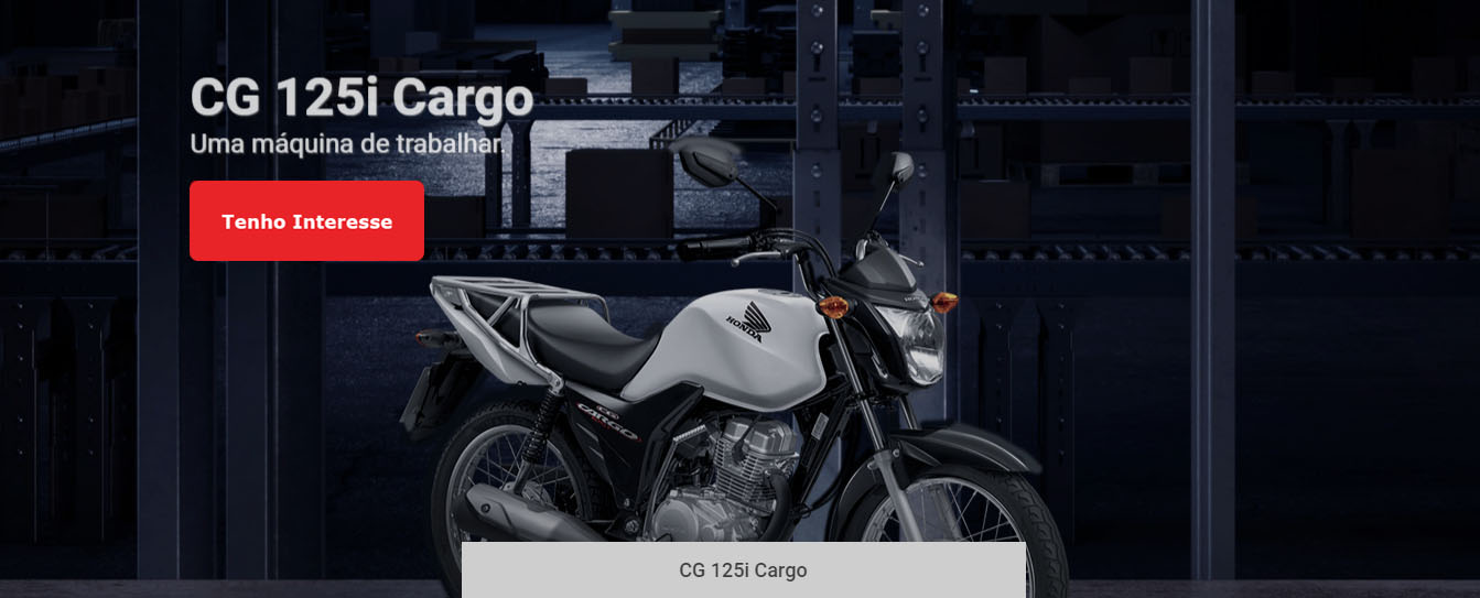 CG 125i Cargo - Serrana Motos - Honda