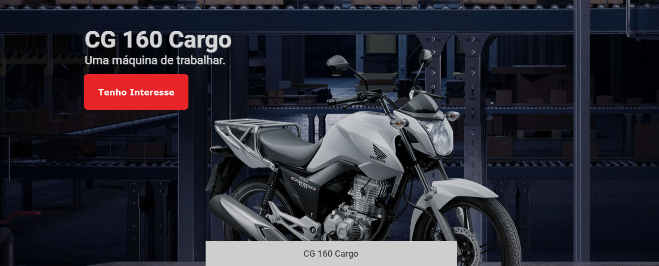 CG 160 Cargo - Serrana Motos - Honda