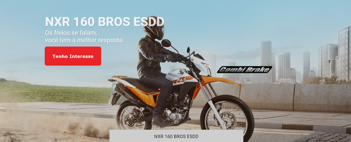 NXR 160 BROS ESDD - Serrana Motos - Honda